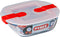 Schaal Vierkant met Deksel, 14 x 12 cm - Pyrex | Cook & Heat