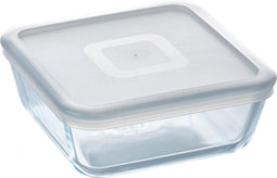 Schaal Vierkant met Deksel, 15 x 15 cm - Pyrex | Cook & Freeze