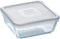 Schaal Vierkant met Deksel, 15 x 15 cm - Pyrex | Cook & Freeze