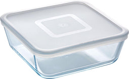 Schaal Vierkant met Deksel, 20 x 20 cm - Pyrex | Cook & Freeze