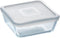 Schaal Vierkant met Deksel, 20 x 20 cm - Pyrex | Cook & Freeze