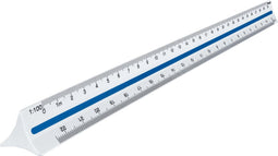 Schaalstok 1:20>1:125 - in kunststof koker