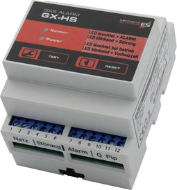 Schabus GX-HS Gas- en koolmonoxidemelder werkt op het lichtnet Detectie van Methaan, Butaan, Propaan, Ethanol, Kooldiox