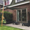 Schaduwdoek Driehoek 360x360x360cm Zand