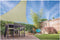 Schaduwdoek Driehoek 360x360x360cm Zand