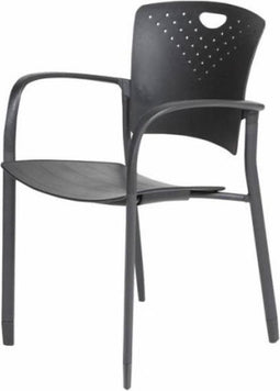 Schaffenburg Office Furniture Bureaustoel Schaffenburg 031 4-poots m/a zwart zwart