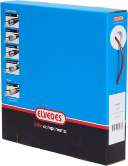Schakel buitenkabel Elvedes met voering 30 meter / ø4,2mm - bruin (30 meter in doos)