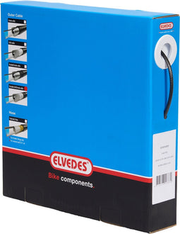 Schakel buitenkabel Elvedes met voering 30 meter / ø5,0mm - carbon (30 meter in doos)
