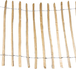 Schapenhek tamme kastanjehout 105 x 460 cm