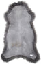 Schapenvacht IJslands | Lichtgrijs | 100 x 65 cm