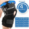 Scharnierende Kniesteun voor Mannen en Vrouwen XXL - Kniebrace - Open Patella-kniebeschermer voor Kniepijn, Gezwollen Meniscusscheur, Artritis, Gewrichtspijnverlichting, ACL, PCL, MCL, Herstel