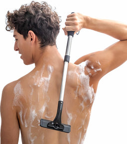 Scheerapparaat voor rug en lichaam met uitschuifbare handgreep Extaver InnovaGoods