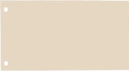 Scheidingsstrook Oxford breed 225x120mm 190gr chamois