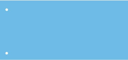 Scheidingsstrook Qbasic 240x105mm 50 vel blauw | 24 stuks