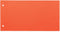 Scheidingsstrook Quantore 230x120mm oranje