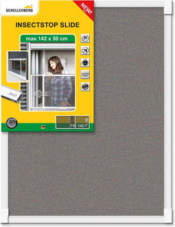 Schellenberg 50810 uitschuifbaar horraam 50 x 75-142, in het rolluikprofiel in te klemmen