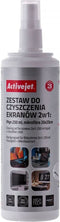 Schermreinigingsset 2in1 Vloeistof 250 ml / 20x20 cm ActiveJet AOC-269.