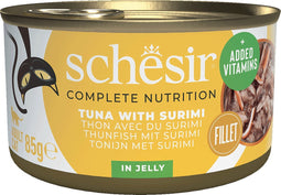 Schesir adult tonijn en surimi - 85 gr