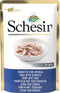 Schesir Cat Maaltijdzakjes Adult In Gelei 85 g - Kattenvoer - Tonijn&Baars