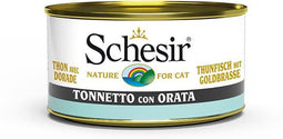 Schesir Kat Blik Ocean 85 g - Kattenvoer - Tonijn&Zeebrasem