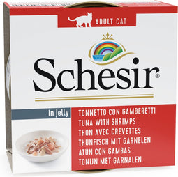 Schesir Kat Tonijn/Garnaal 85 gr
