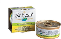 Schesir pouch bouillon tonijn / ansjovis kattenvoer 70 gr