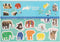 Schetsblok Animal Planet met Stickers