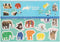 Schetsblok Animal Planet met Stickers