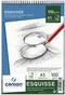 Schetsboek Canson Graduate Croquis A5 96gr 40vel