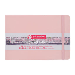 Schetsboek tac roze 21x15cm 140gr 80vel | 5 stuks