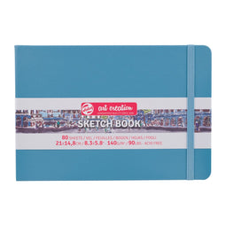 Schetsboek talens art creation blauw 21x15 cm | 5 stuks