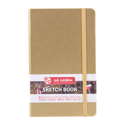 Schetsboek talens art creation goudgeel 13x21 cm | 5 stuks
