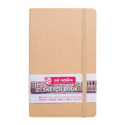 Schetsboek talens art creation kraft 13x21 cm | 5 stuks