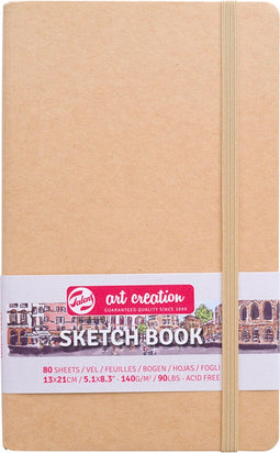 Schetsboek talens art creation kraft 13x21 cm