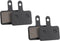 Schijfremblokset Edge - model Shimano B01S - semi metal - 2 paar