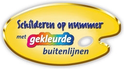 Schilderen Op Nummer - Knuffelvriendjes
