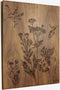 Schilderij | Amerikaans noten | Botanische print | ↑57cm - 57cm