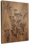 Schilderij | Amerikaans noten | Botanische print | ↑57cm - 57cm