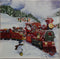 Schilderij Decoratief LED Kerstmis 38 x 38 cm