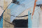 Schilderij DKD Home Decor 100 x 2,5 x 100 cm 100 x 2,8 x 100 cm Abstract Modern (2 Stuks)