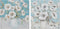 Schilderij DKD Home Decor 100 x 2,8 x 100 cm Vaas Shabby Chic (2 Stuks)