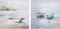 Schilderij DKD Home Decor 100 x 3,5 x 100 cm Barco 100 x 2 x 100 cm Mediterrane (2 Stuks)