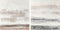 Schilderij DKD Home Decor 100 x 3,7 x 100 cm Abstract Stads (2 Stuks)