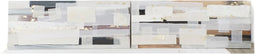 Schilderij DKD Home Decor 150 x 3,5 x 60 cm Abstract Modern (2 Stuks)