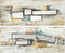 Schilderij DKD Home Decor 150 x 3 x 60 cm Abstract Loft (2 Stuks)
