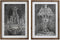 Schilderij DKD Home Decor 50 x 2 x 70 cm Neoklassiek (2 Stuks)