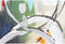 Schilderij DKD Home Decor 60 x 2,8 x 60 cm Abstract Modern (3 Onderdelen)