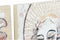 Schilderij DKD Home Decor 60 x 3,7 x 120 cm Vrouw Koloniaal (2 Stuks)