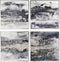 Schilderij DKD Home Decor 79 x 2,5 x 79 cm Abstract Modern (4 Onderdelen)