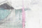 Schilderij DKD Home Decor 80 x 3,7 x 100 cm Abstract Stads (2 Stuks)